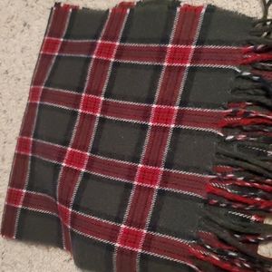 Forecaster Of Boston Green & Red Plaid Mens Scarf